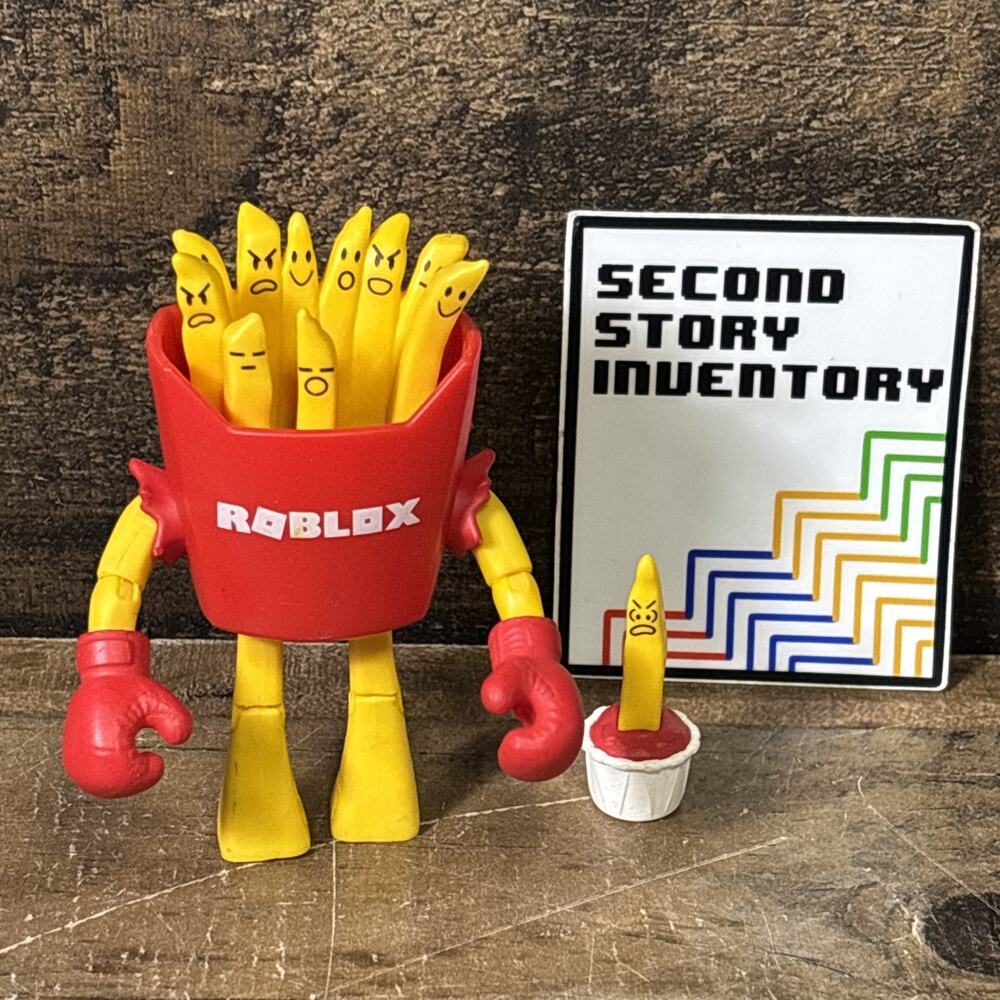 Roblox Imagination Collection Gang O' Fries Action Figure INCOMPLETE